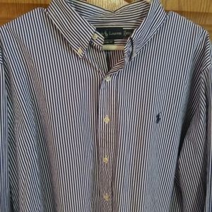 2 Ralph Lauren Polo Mens Button Down Shirts Sz xl
